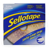 Sellotape Sticky Loop Strip Permanent 25mm x 12m